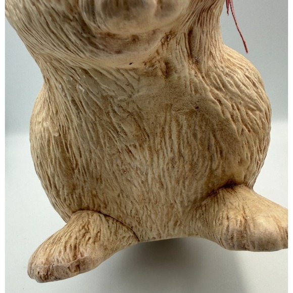 Scioto 1986 Signed Ceramic Lop Ear Bunny Rabbit Planter Spring Country - Vintage - Picture 7 of 16